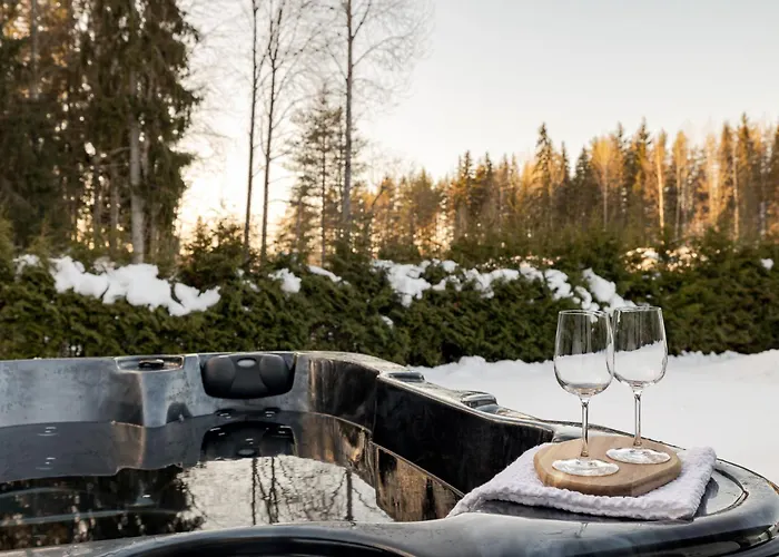 Purola 4br Escape With Jacuzzi, Sauna And Bbq